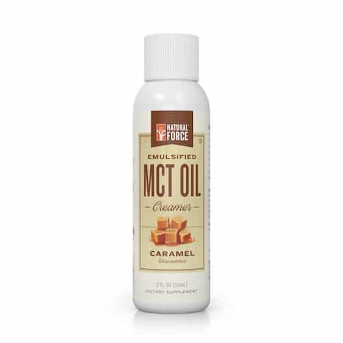 Emulsified MCT Oil (Caramel) - Natural Force - Keto Certified - Keto Diet Certified - Keto Diet Approved