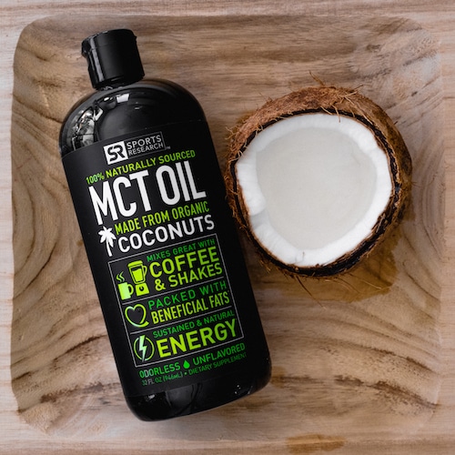 MCT Oil 3 - Sports Research - Keto Certified - Keto Diet Certified - Keto Diet Approved
