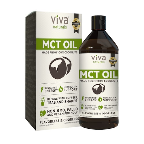 MCT Oil - Viva Naturals - Keto Certified - Keto Diet Certified - Keto Diet Approved