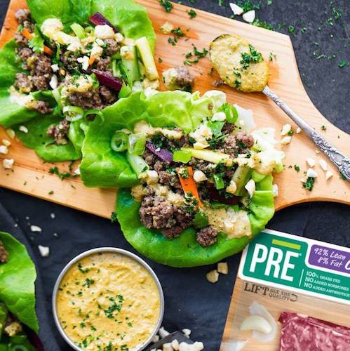 Lettuce wraps - PRE Brands - Keto Certified - Keto Diet Certified - Keto Diet Approved