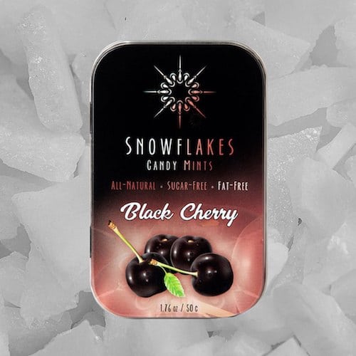 Black Cherry - Snowflakes Candy - Keto Certified - Keto Diet Certified - Keto Diet Approved