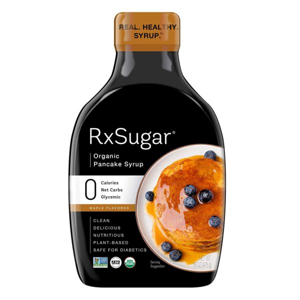 RxSugar Organic Keto Certified Pancake Syrup