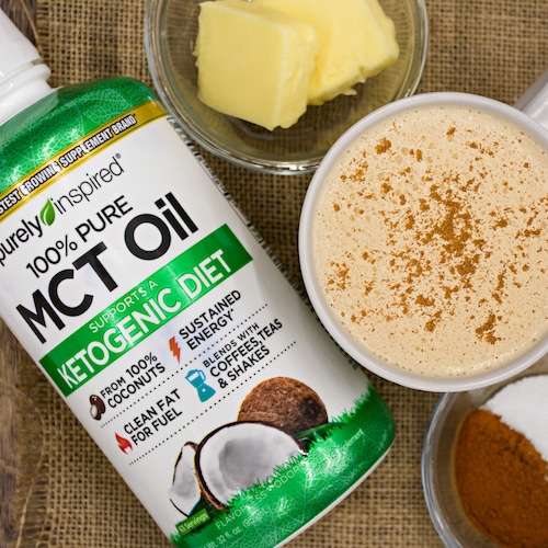 Bulletproof Coffee - Purely Inspired Organic MCT Oil - Iovate - Keto Certified - Keto Diet Certified - Keto Diet Approved