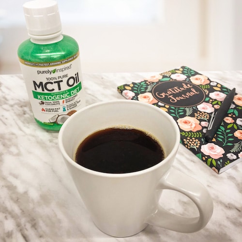 Coffee 2 - Purely Inspired Organic MCT Oil - Iovate - Keto Certified - Keto Diet Certified - Keto Diet Approved