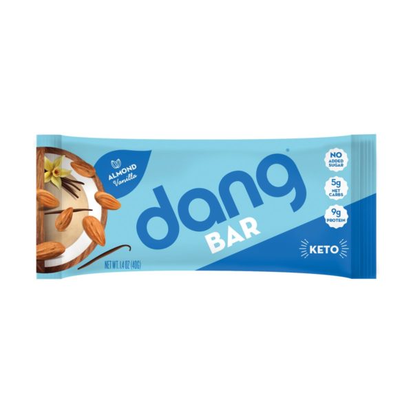 Keto Certified Almond Vanilla DANG bar