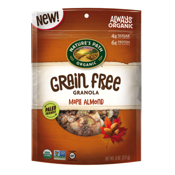 Maple Almond Grain Free Granola - Nature's Path Foods - Ketogenic Diet - Ketosis - Low Carb Diet