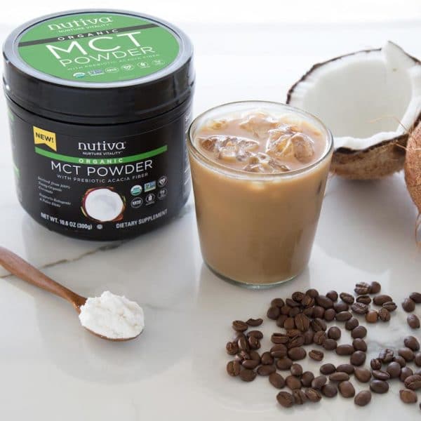 Organic MCT Powder with prebiotic acacia fiber - Nutiva - Keto Certified - Keto Diet - Keto Approved