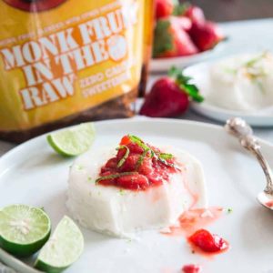 Monk Fruit In The Raw Panna Cotta - Monk Fruit In The Raw. - Keto Life - Weight Loss - Ketofam - Keto Lifestyle