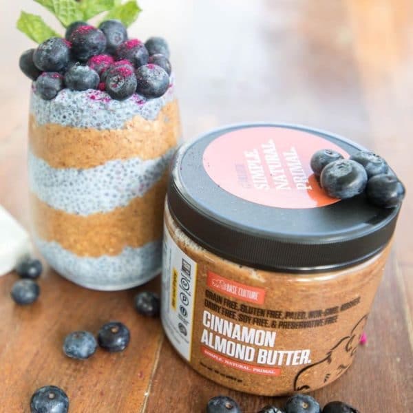 Cinnamon Almond Butter - Base Culture - Certified Paleo, KETO Certified by the Paleo Foundation