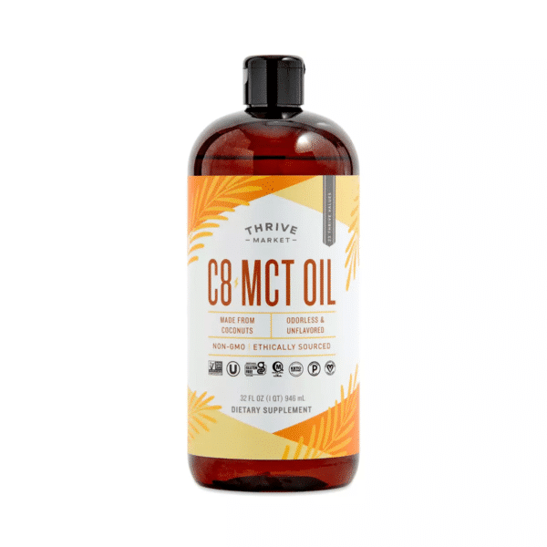 C8 MCT Oil - Thrive Market - Keto Certified - Keto Diet - Keto Approved