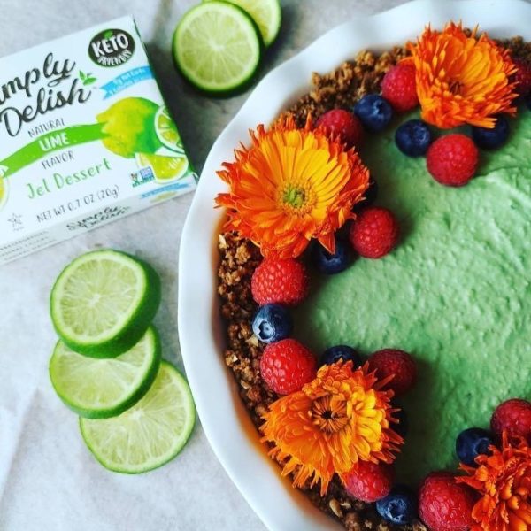 Key Lime Cheesecake - Simply Delish - Keto Certified - Keto Diet - Keto Approved