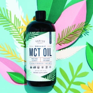 MCT Oil Floral Cutouts - Thrive Market - Keto Life - Weight Loss - Ketofam - Keto Lifestyle