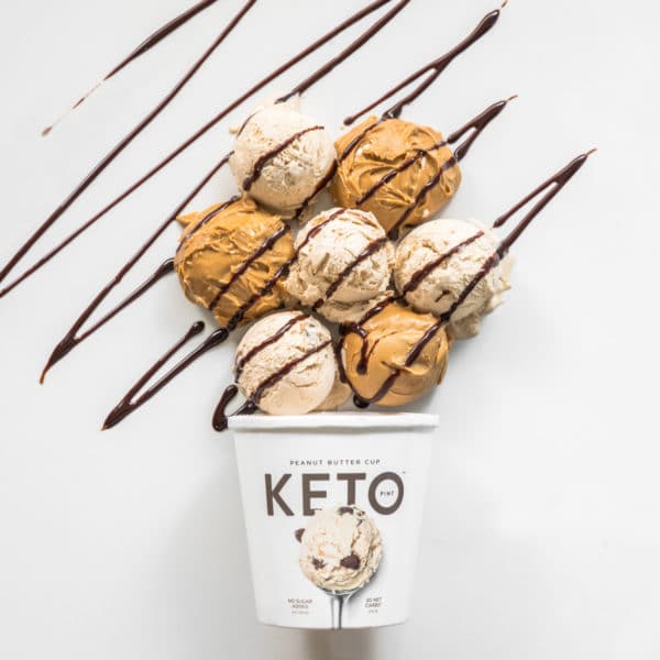 Peanut Butter Cup - Keto Pint - Ketogenic Diet - Ketosis - Low Carb Diet