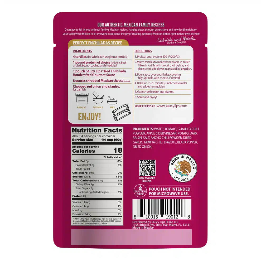 Nutrition facts