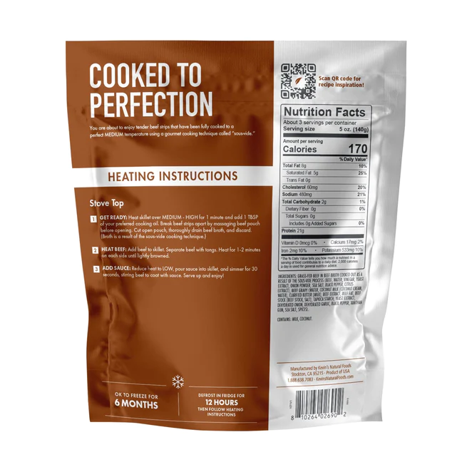 Nutrition facts